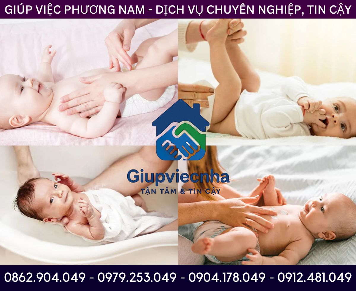 Hỗ trợ phát triển vận động sớm: Massage trẻ sơ sinh Thủ Đức