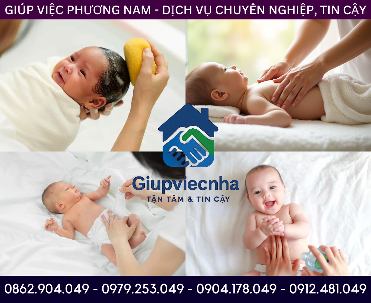 Quy trình chuẩn khoa học: Massage cho trẻ sơ sinh tại nhà Hóc Môn
