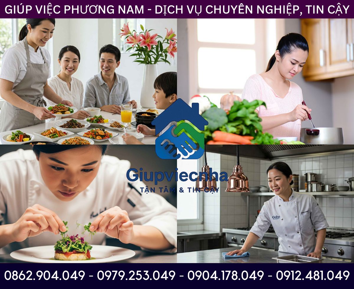 Đặt lịch linh hoạt – nấu ăn nhanh chóng: Dịch vụ nấu ăn gia đình tại Nhà Bè tiện lợi