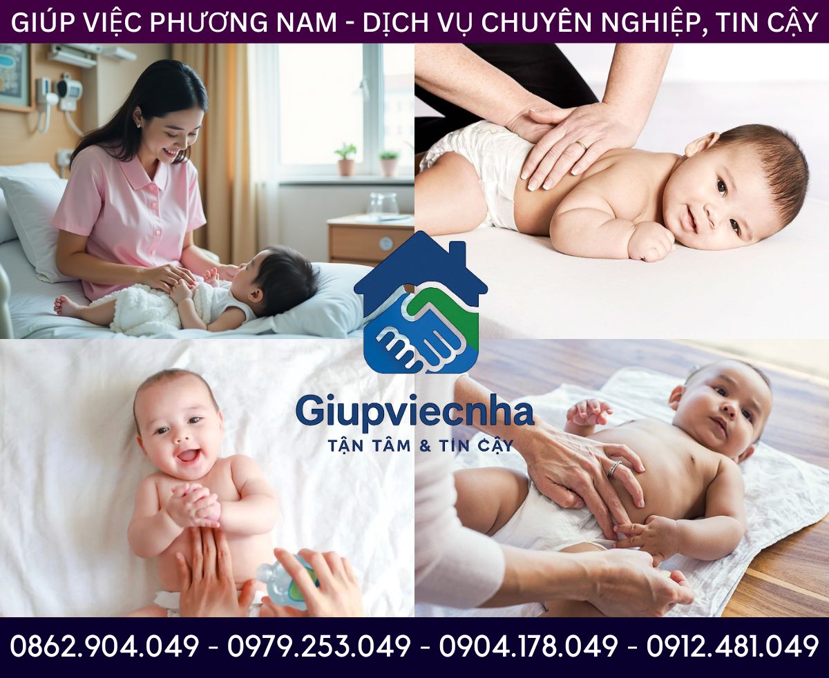 Tư vấn tận tình: Dịch vụ massage cho trẻ sơ sinh Gò Vấp tại nhà