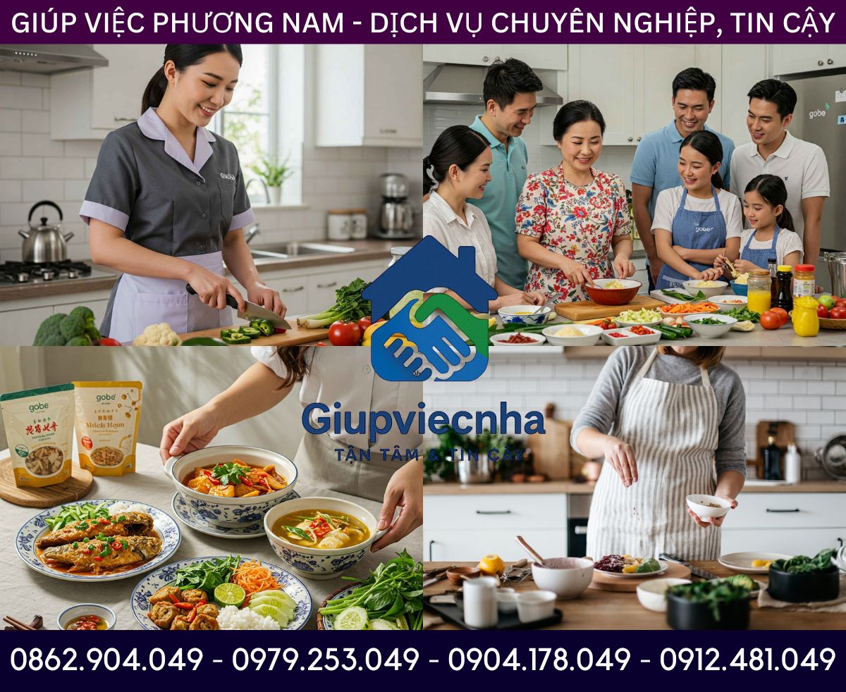 Nấu ăn theo khẩu vị từng gia đình: Dịch vụ nấu ăn tân phú cá nhân hóa theo yêu cầu