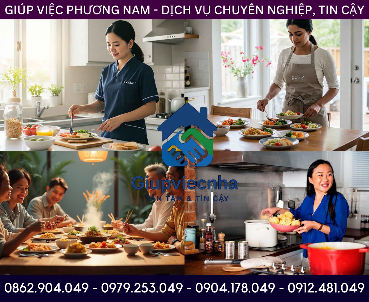 Đặt lịch dễ dàng, tư vấn nhanh chóng: Dịch vụ nấu ăn tại nhà ở Bình Thạnh đặt lịch tiện lợi