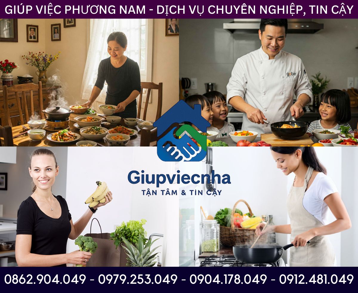 Tiết kiệm thời gian cho người bận rộn: Dịch vụ nấu ăn tại nhà Cần Giờ tiện lợi mỗi ngày