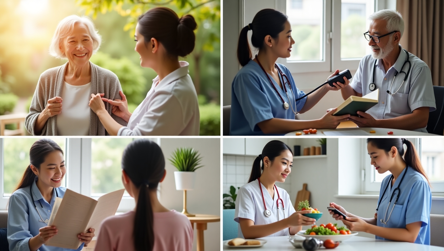 Kết nối yêu thương: Chăm sóc người cao tuổi tại nhà ở Thủ Đức như người thân