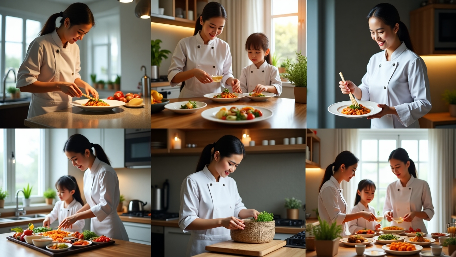 Chất lượng như nhà hàng: Dịch vụ nấu ăn gia đình Hóc Môn chuyên nghiệp
