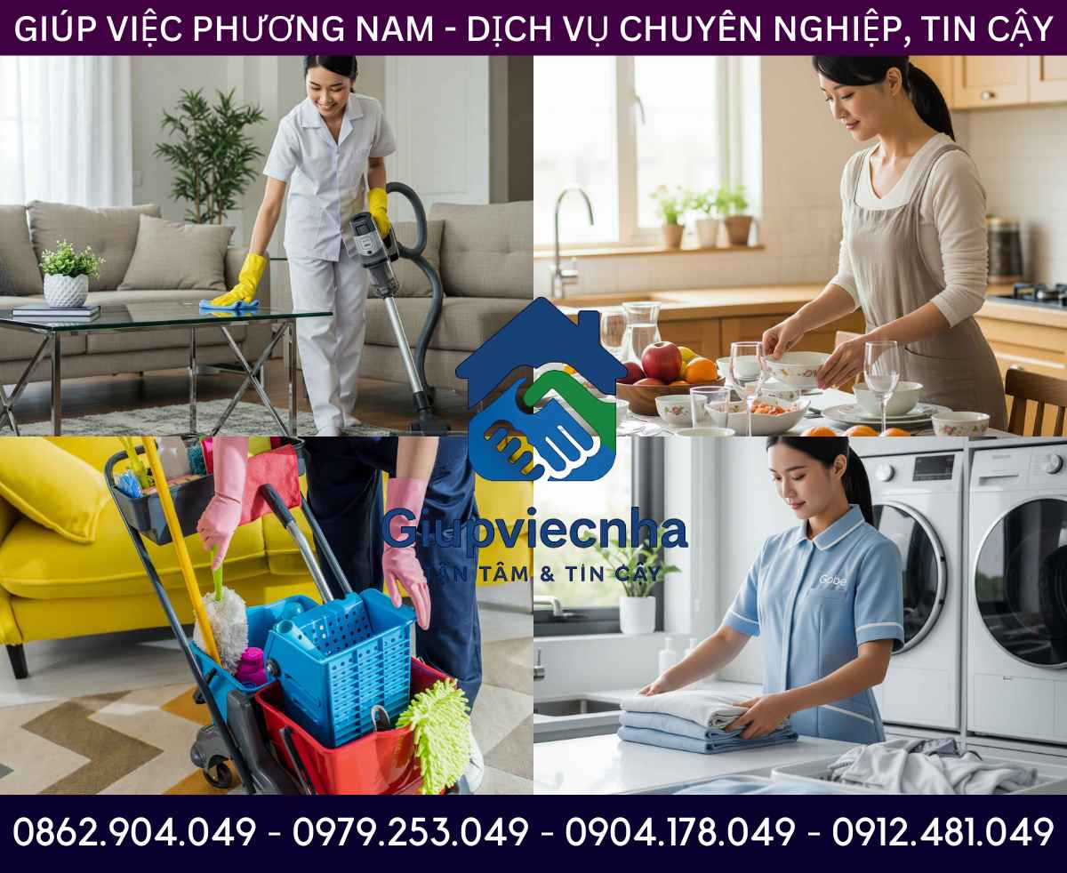 Phản hồi nhanh chóng: Tìm người giúp việc nhà nấu ăn cho gia đình bận rộn tại Cao Bằng