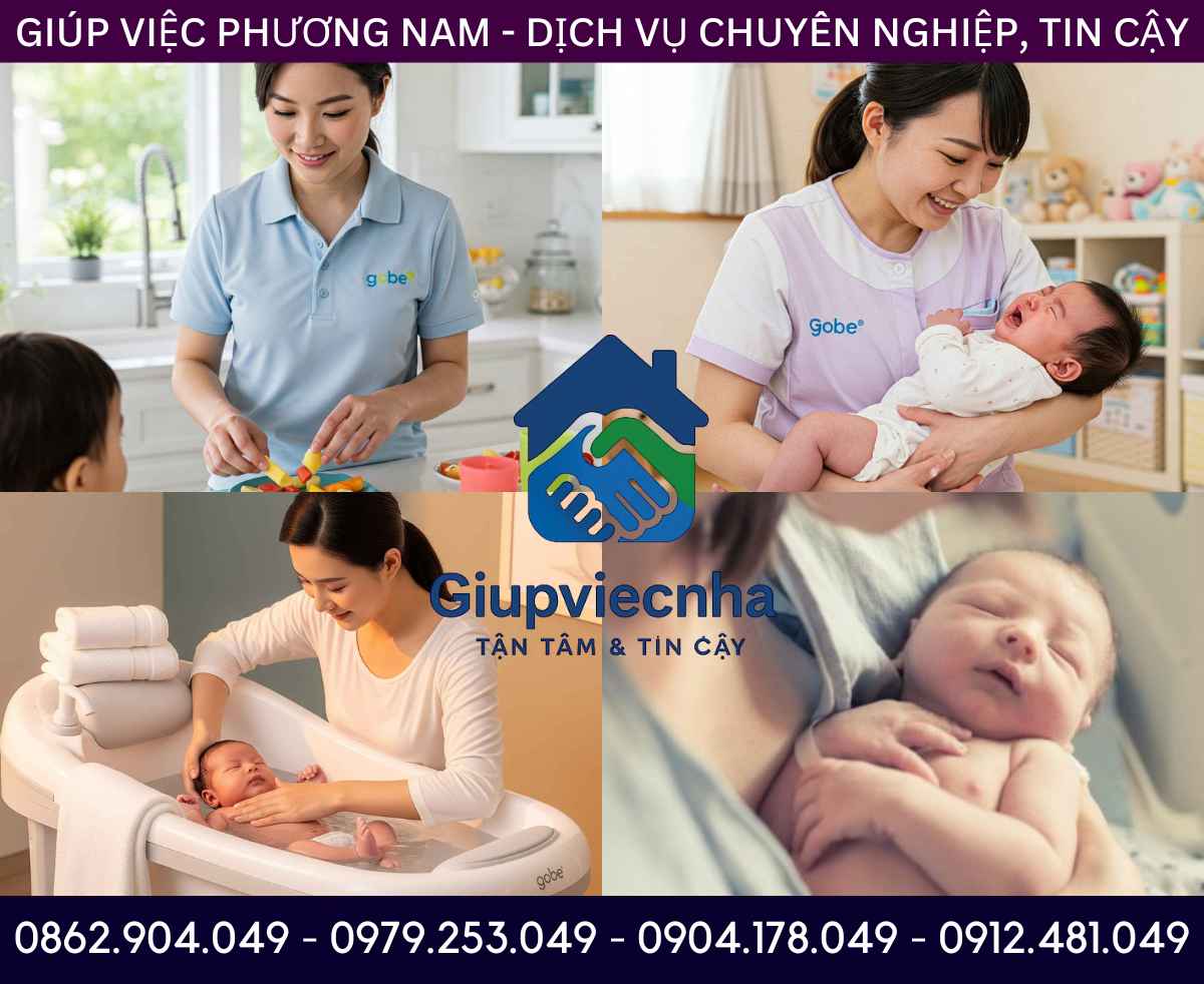 Dịch vụ trọn gói: Chăm sóc trẻ sơ sinh và trẻ nhỏ tại nhà Đồng Xoài chuyên nghiệp