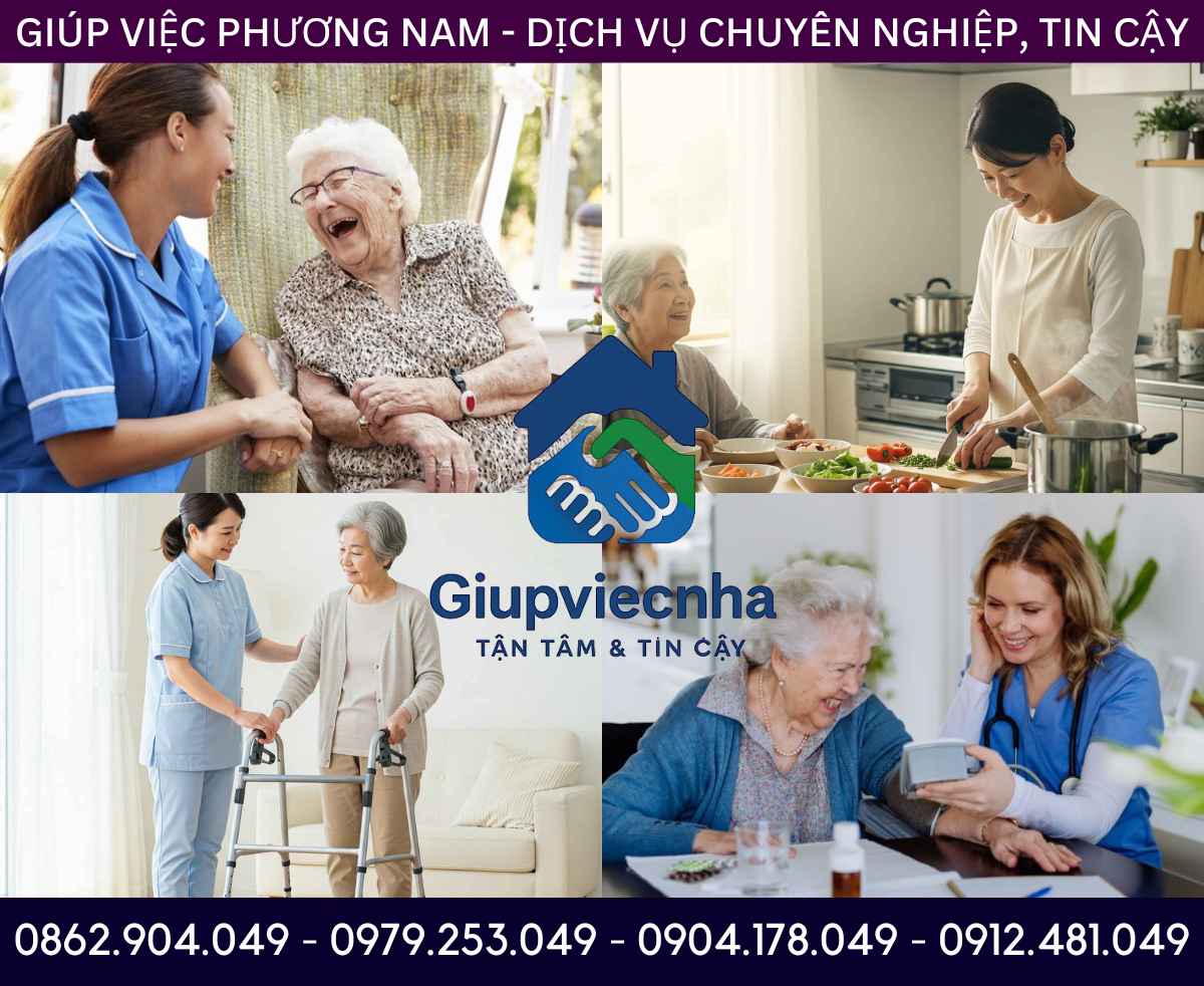 Chăm sóc tận tâm: Thuê người chăm sóc người già tại nhà ở Hải Phòng chuyên nghiệp