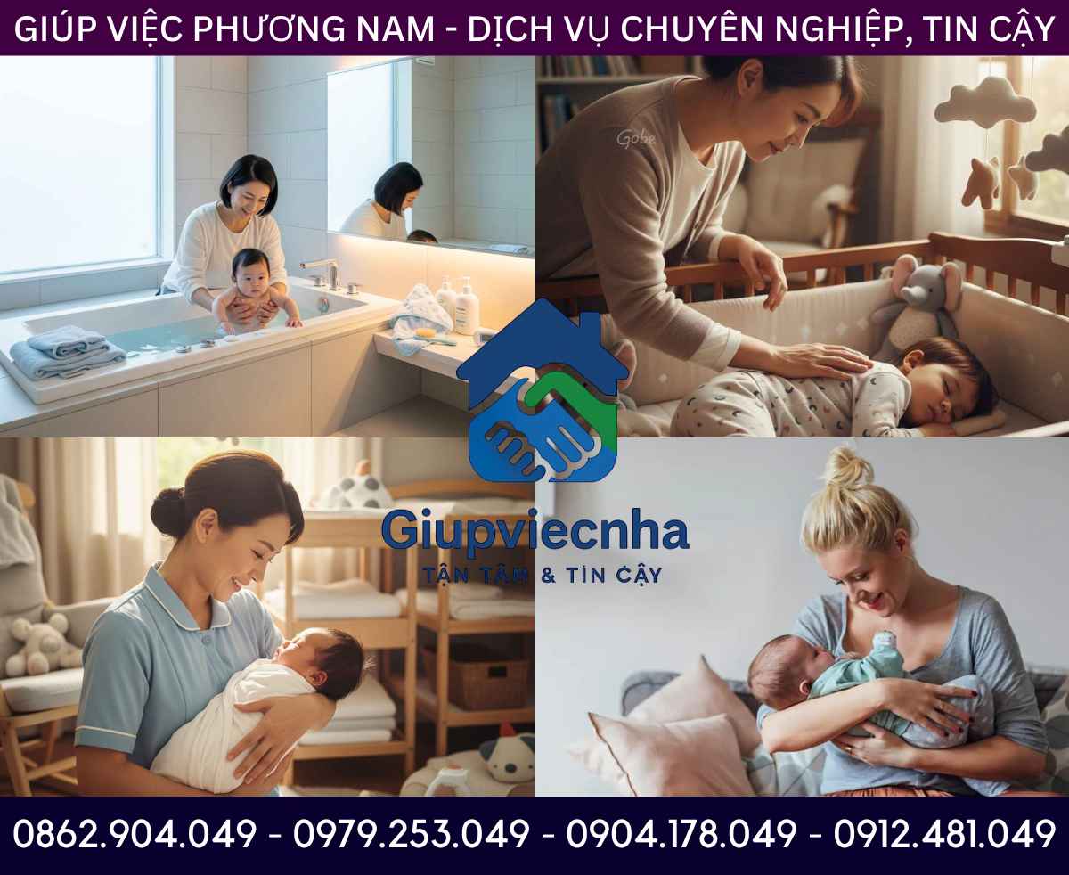 Giàu kinh nghiệm thực tế: Tìm người chăm bé sơ sinh tại Hòa Bình theo giờ chất lượng