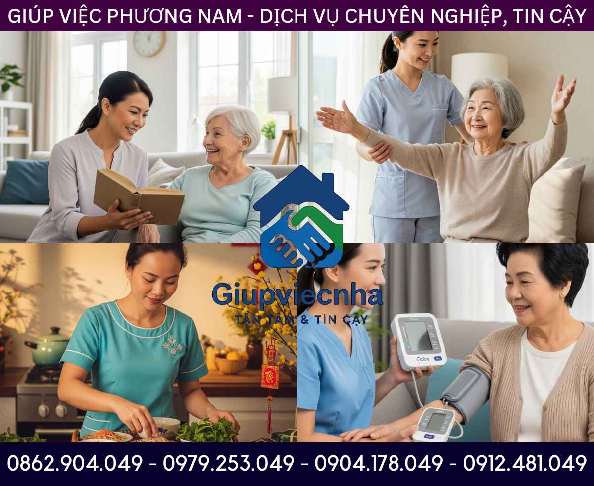 Chăm sóc tận tâm: Dịch vụ chăm sóc người cao tuổi tại nhà trọn gói Hà Tĩnh
