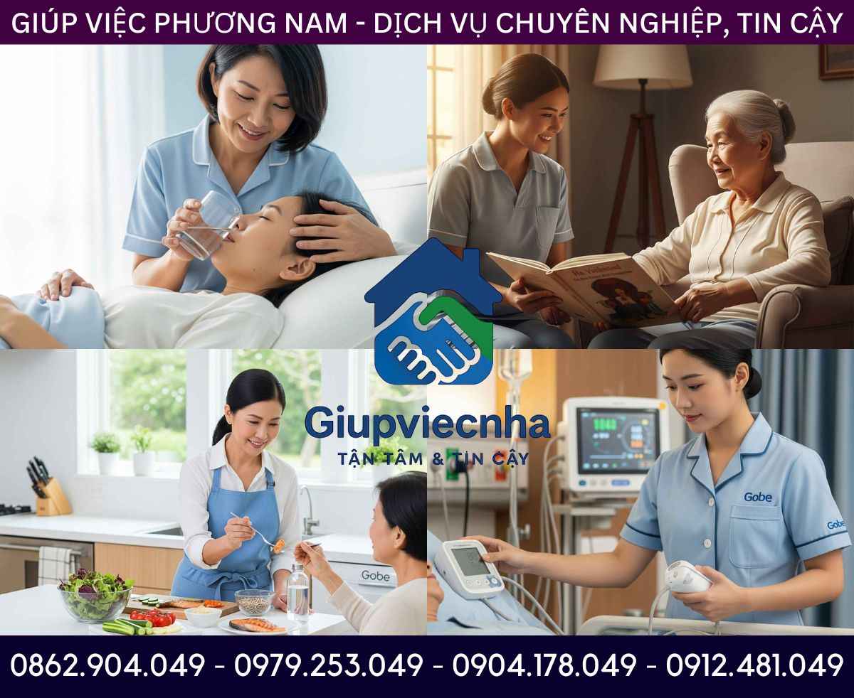 Đào tạo bài bản: Chăm sóc người già bị tai biến tại nhà an toàn và tận tình