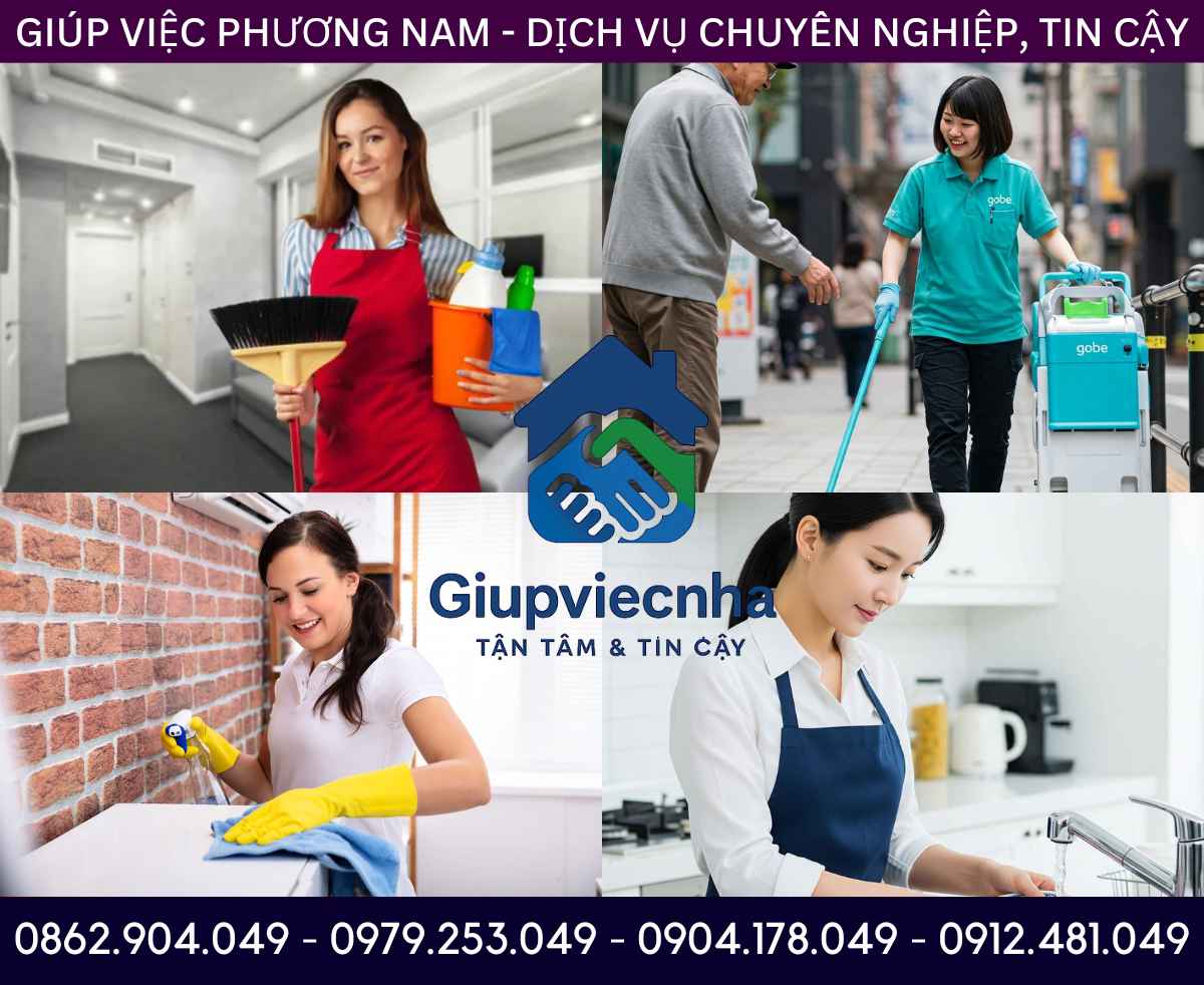 Đội ngũ giàu kinh nghiệm: Tìm người giúp việc nhà ở lại tại Đà Nẵng chất lượng cao