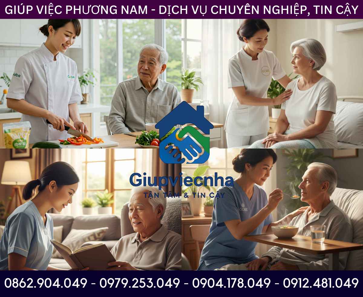 Đáp ứng nhanh chóng: Thuê người chăm sóc người già tại Kon Tum dễ dàng – an toàn