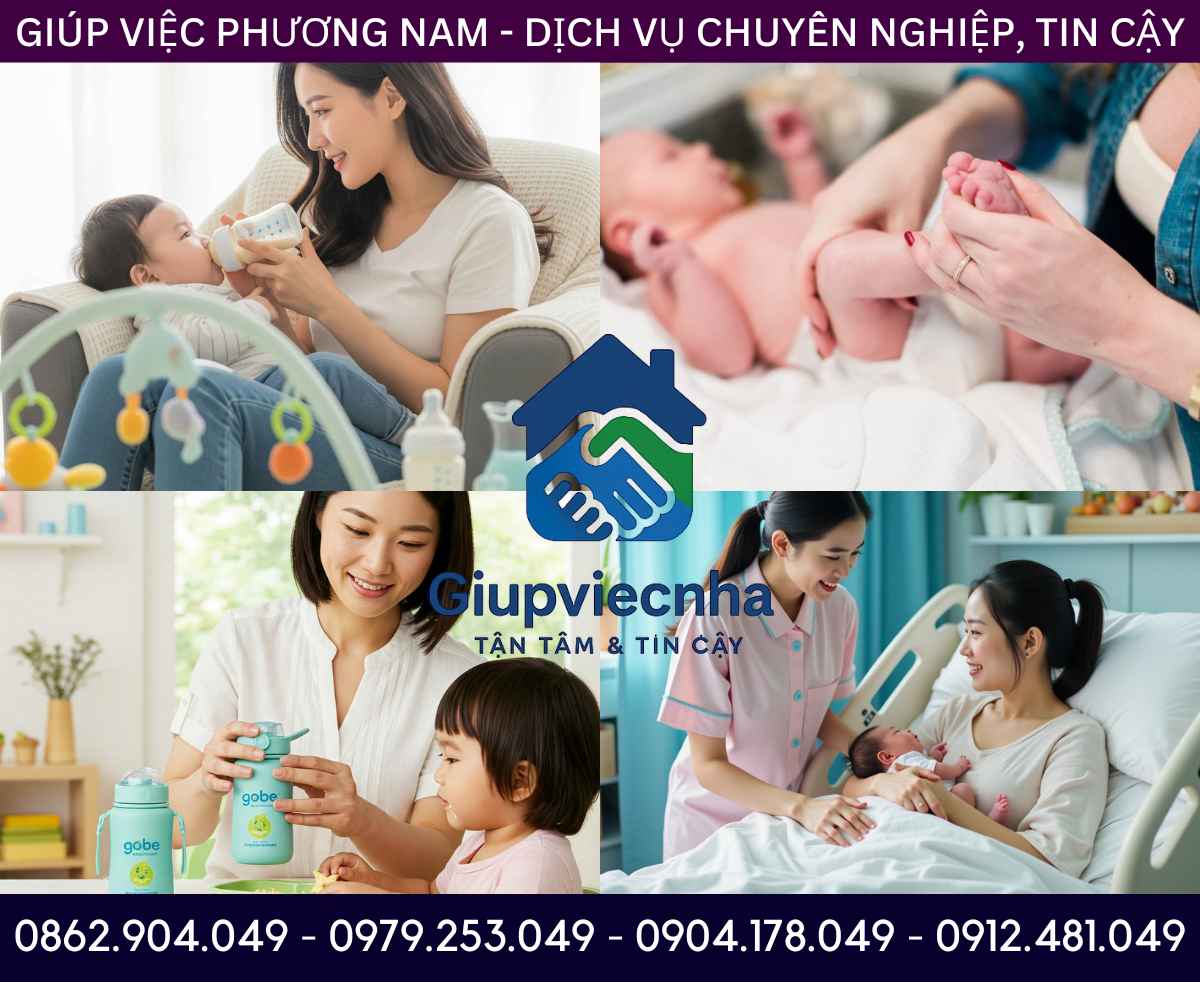 Hỗ trợ toàn diện: Tìm người giúp việc chăm bé tại thành phố Hòa Bình chất lượng cao