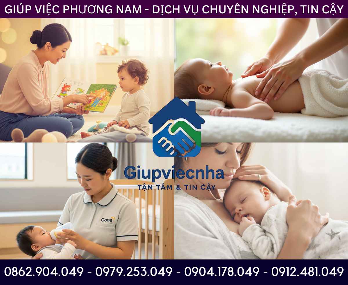 Tận hưởng thời gian riêng: Dịch vụ chăm sóc trẻ nhỏ tại nhà Đồng Xoài giúp cha mẹ nghỉ ngơi