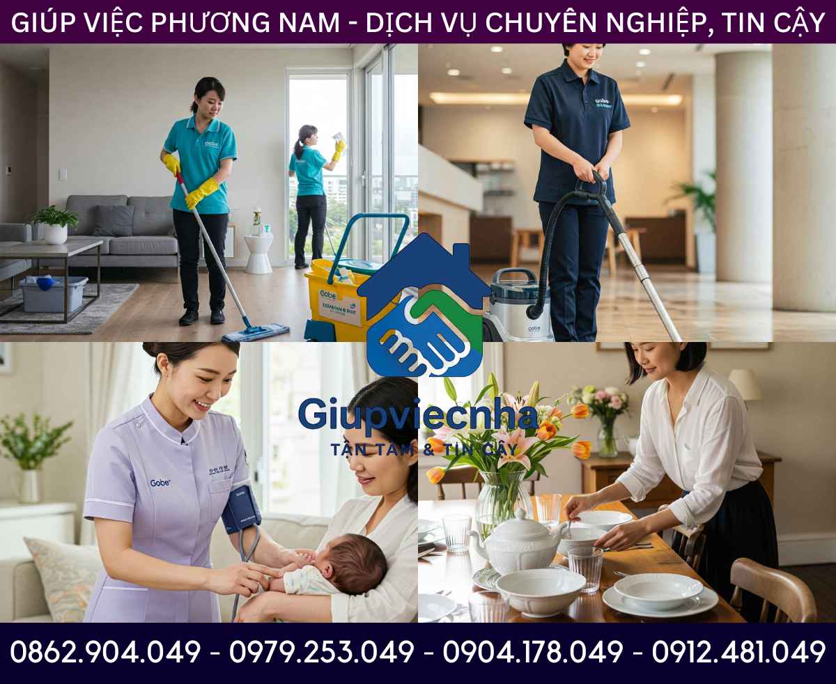 Đảm bảo sức khỏe – vệ sinh: Dịch vụ giúp việc nhà ở Đà Nẵng sạch sẽ, an toàn cho gia đình
