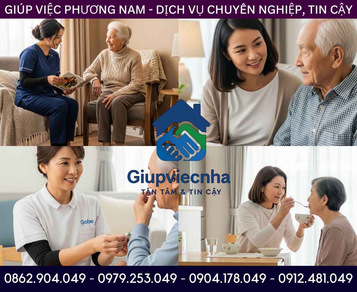 Phù hợp mọi nhu cầu: Thuê người chăm sóc người già tại Huế theo yêu cầu