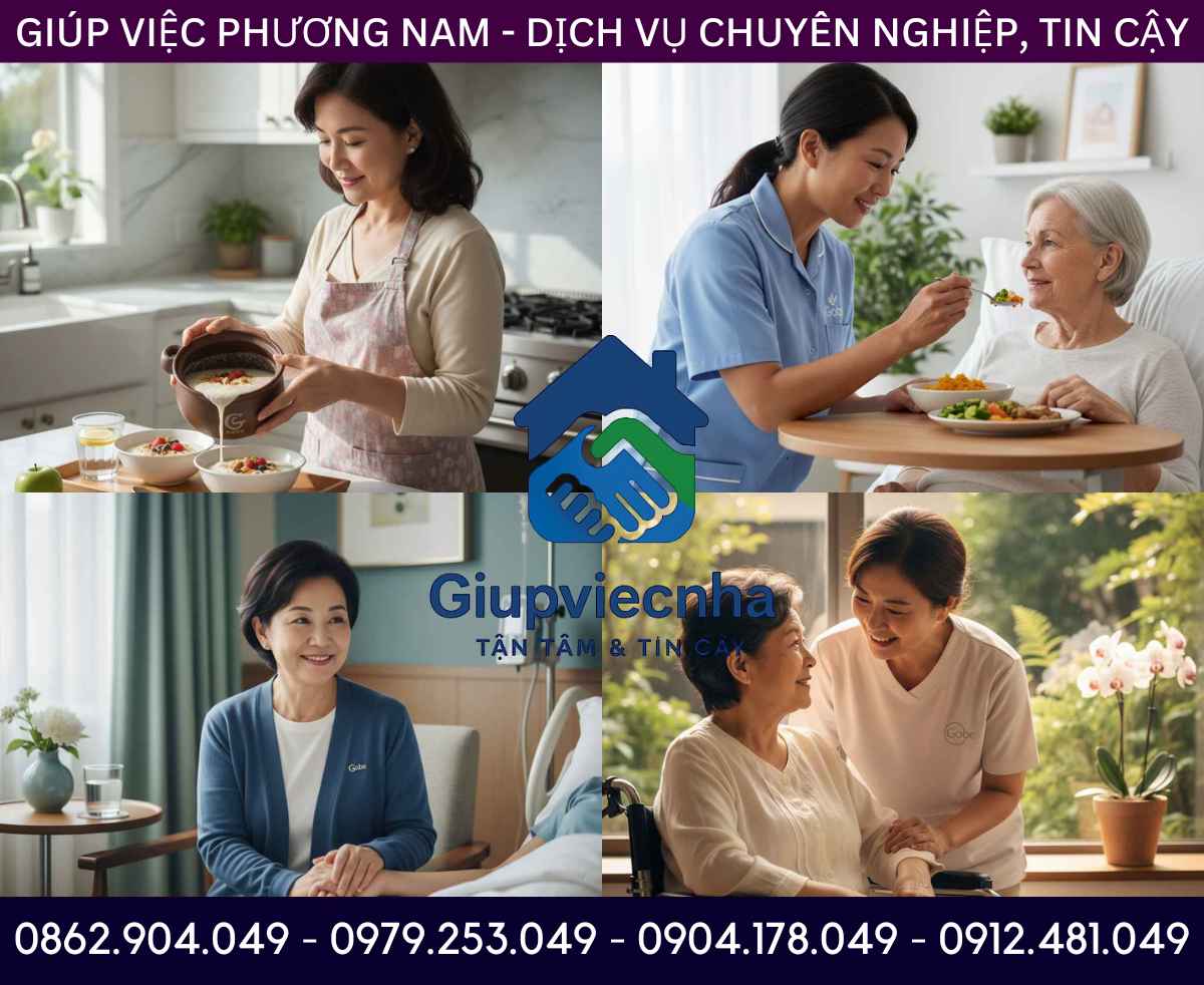 Tận tâm – Chu đáo: Tìm người chăm sóc người già tại nhà Cao Bằng chất lượng