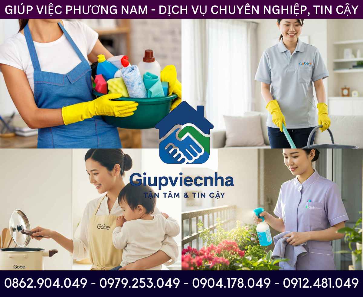 Linh hoạt theo nhu cầu: Công ty giúp việc nhà tại Đà Nẵng cung cấp dịch vụ theo giờ hoặc ở lại