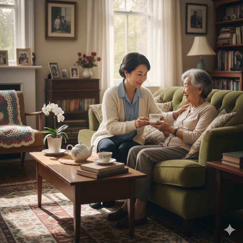 Chăm sóc người cao tuổi tại Hòa Bình tận nơi