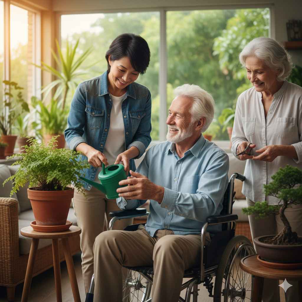 Chăm sóc người già tại Hòa Bình chuyên nghiệp và tận tâm