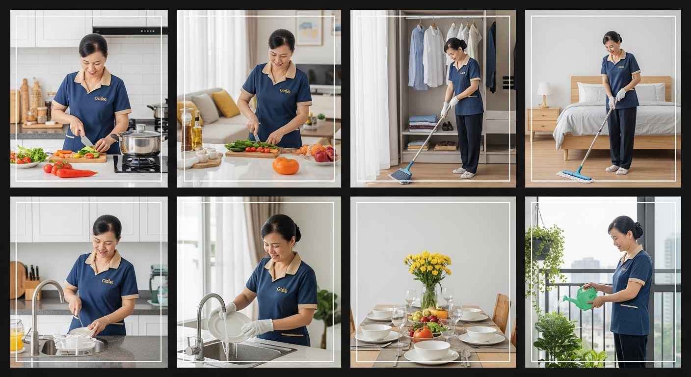 Tiện ích tối ưu: Dịch vụ giúp việc nhà nấu ăn tại Cao Bằng phục vụ theo giờ hoặc toàn thời gian