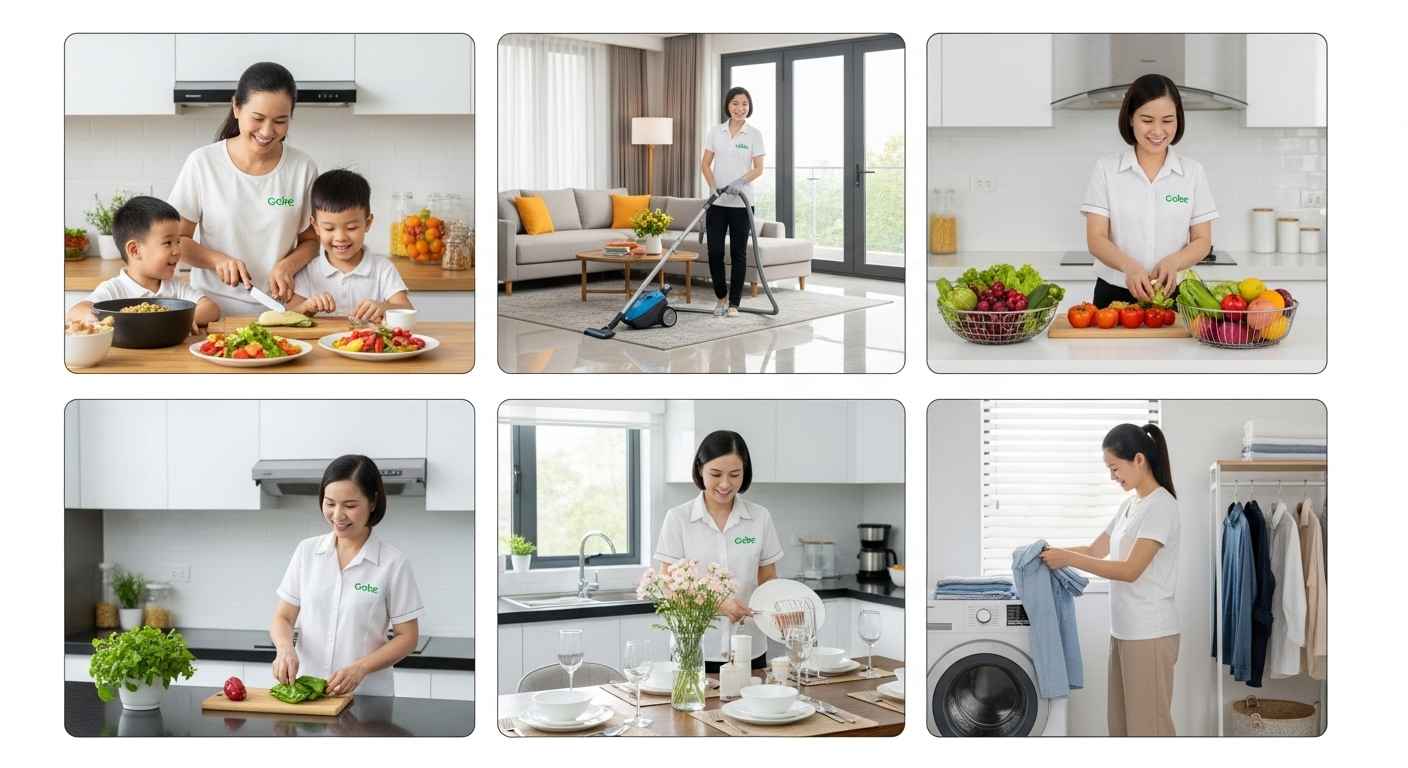 Dịch vụ nhanh chóng: Dịch vụ giúp việc nhà tại Kon Tum tiện lợi cho mọi gia đình