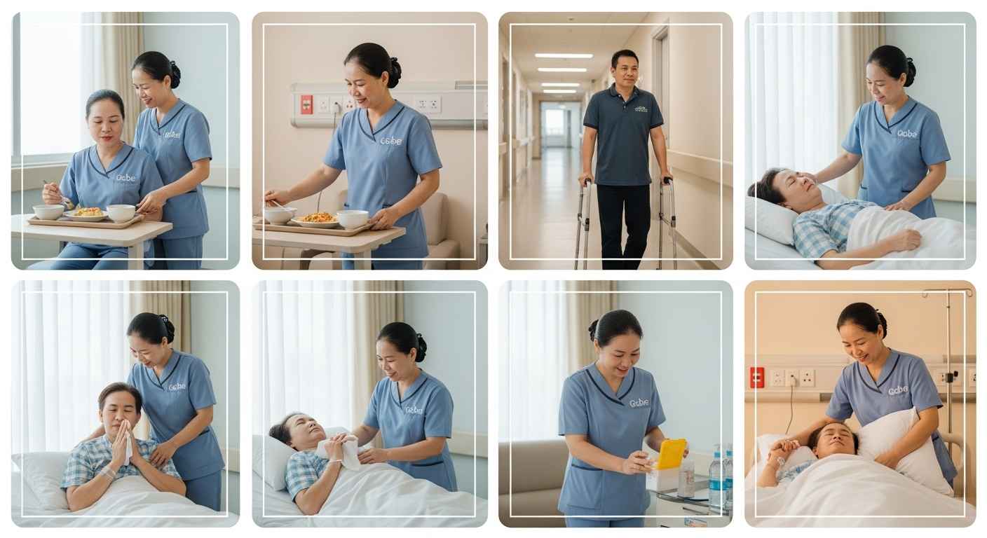 Đáp ứng đa nhu cầu: Dịch vụ trông bệnh Cao Thắng phù hợp mọi đối tượng người bệnh