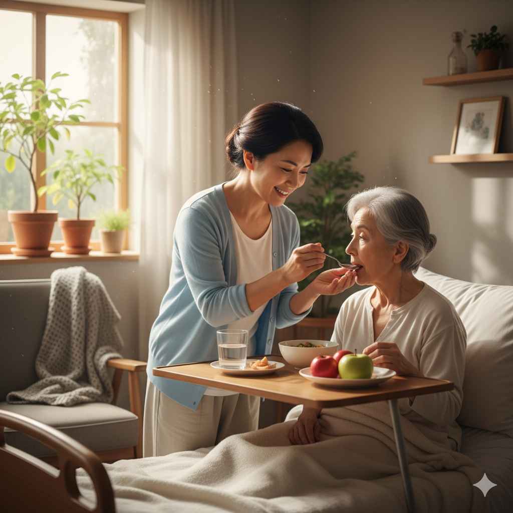 Nuôi bệnh tại nhà Vĩnh Yên giúp người bệnh luôn thoải mái, yên tâm