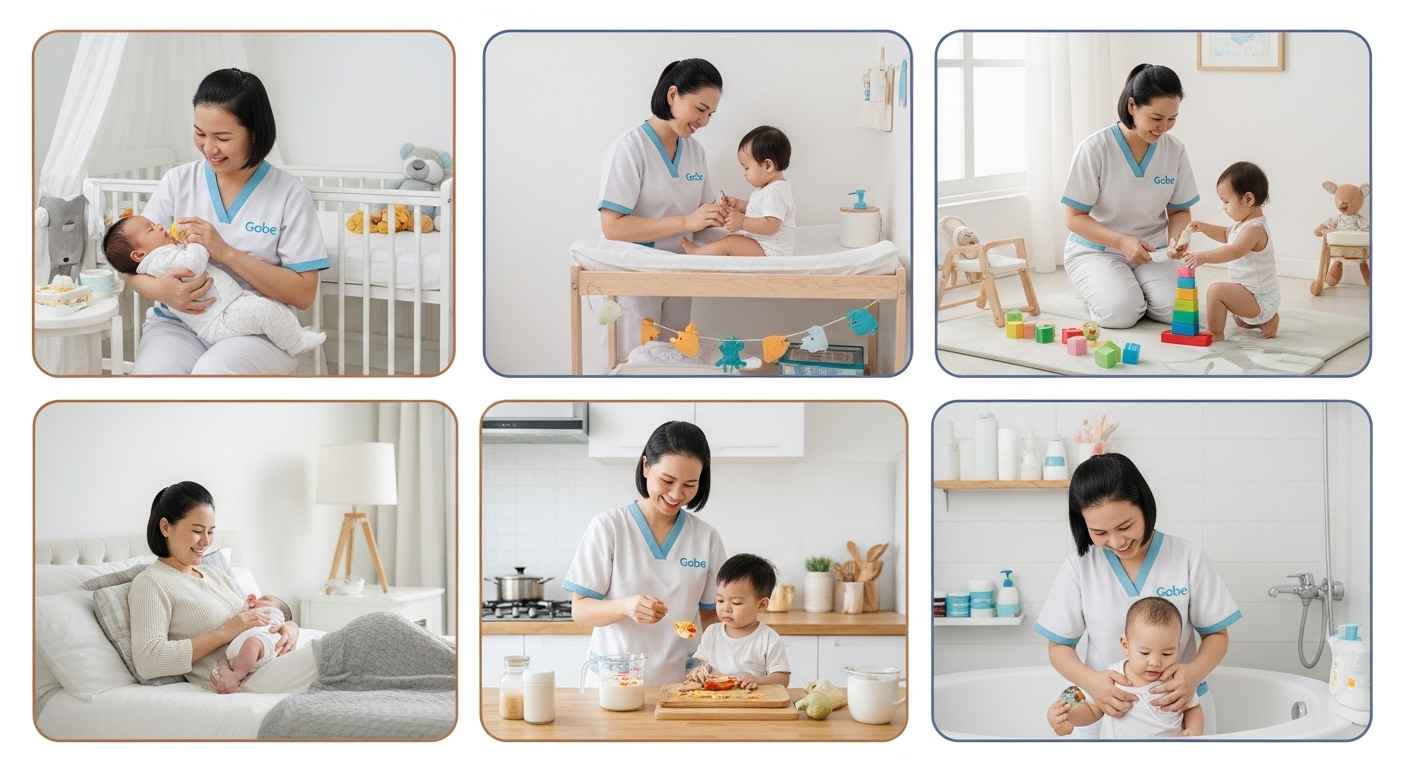 Phục vụ tận nơi: Tìm người chăm sóc trẻ sơ sinh tại Tân An chuyên nghiệp