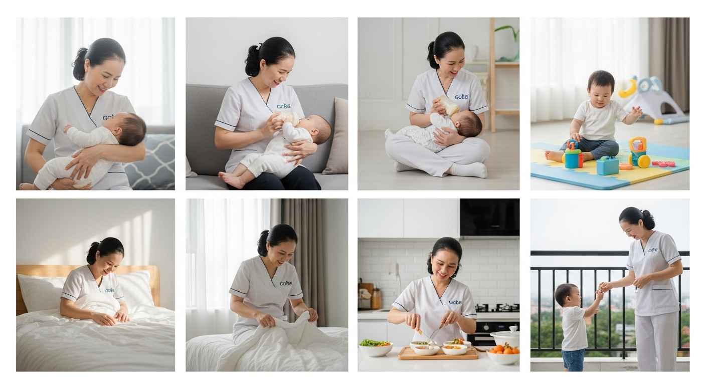 Đáp ứng nhu cầu đặc biệt: Tìm người trông trẻ sơ sinh tại Hòa Bình