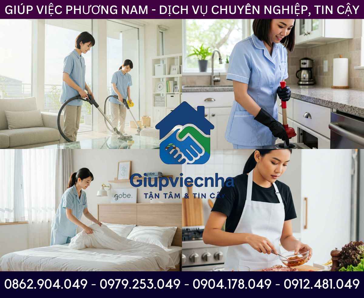 Kinh nghiệm thực tế: Giúp việc theo giờ Thái Bình đáng tin – hiệu quả