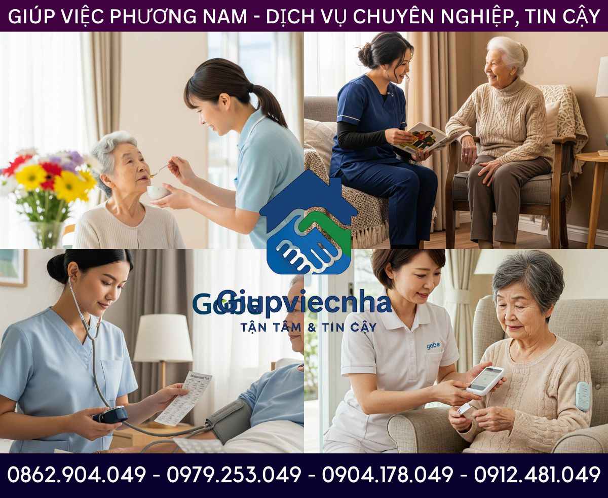 Đa dạng gói dịch vụ: Chăm sóc người già tại nhà ở Nam Định theo giờ/ca/ngày