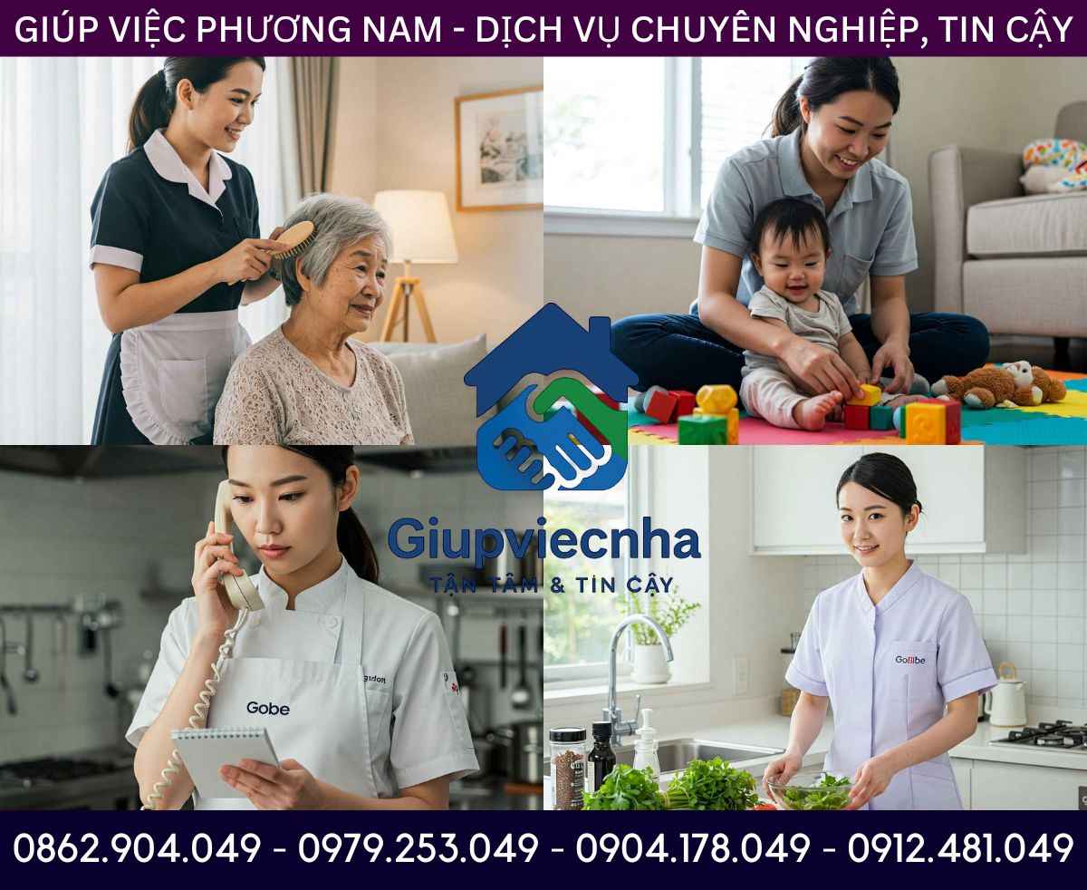 Am hiểu chăm sóc gia đình: Giúp việc Vĩnh Long hỗ trợ sinh hoạt hằng ngày
