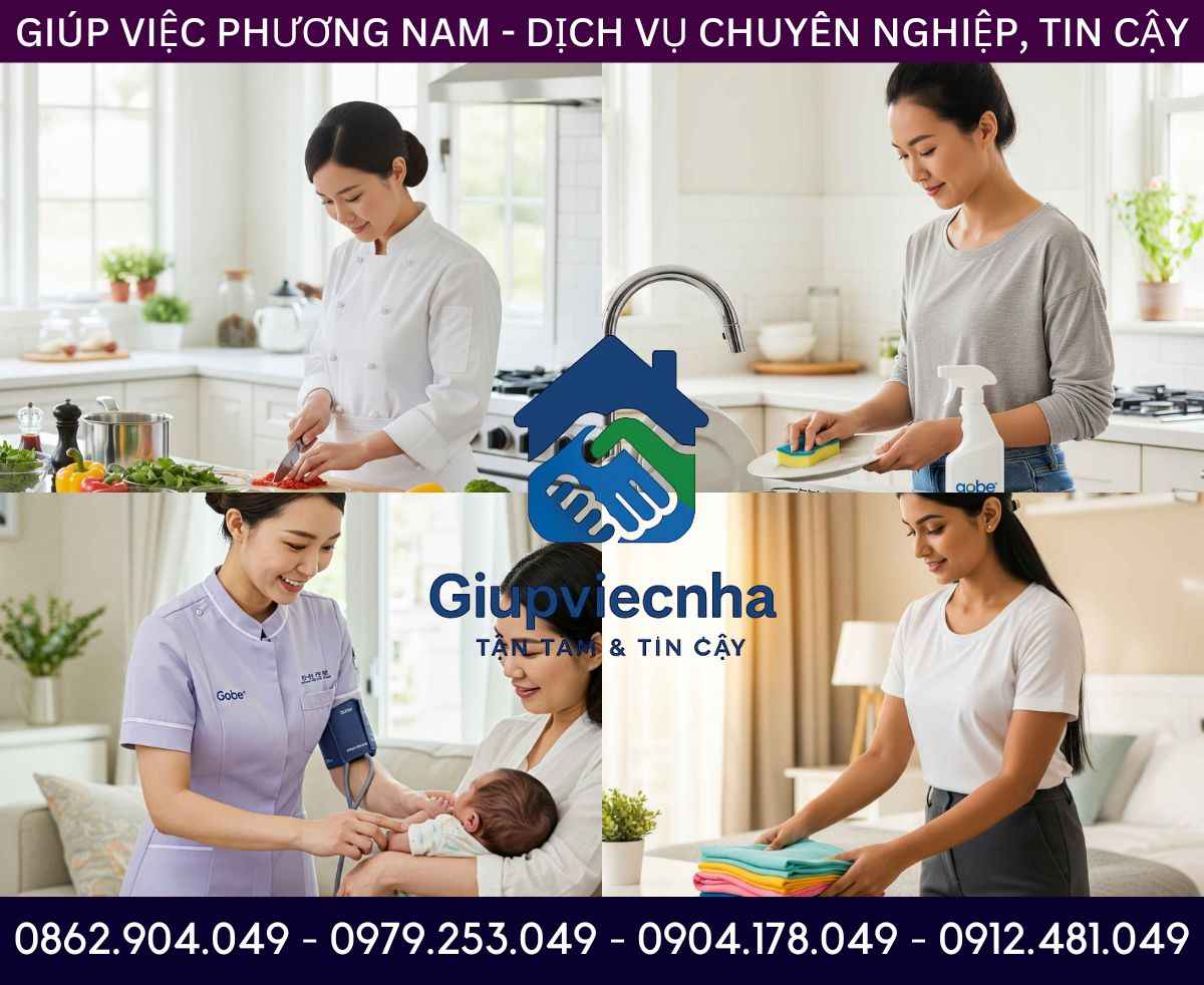 Chi phí minh bạch: Dịch vụ giúp việc nhà nấu ăn tại Vĩnh Long giá tốt