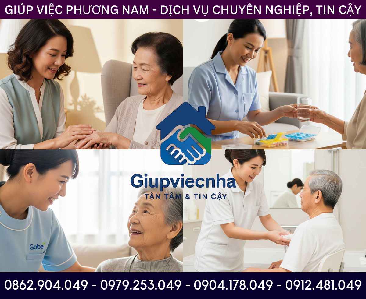 Tư vấn giải pháp tối ưu: Tìm người chăm sóc người già Vĩnh Long uy tín