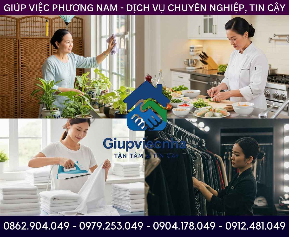 Đáng tin cậy cho người cao tuổi: Giúp việc nhà tại Cần Thơ chuyên nghiệp