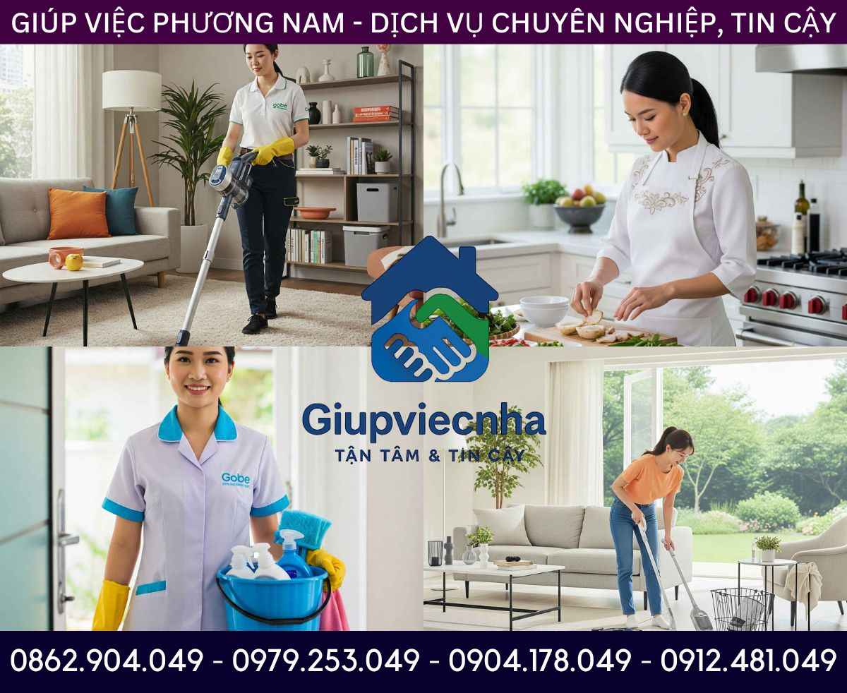 Tiện lợi & linh hoạt: Dịch vụ giúp việc nhà theo giờ tại TP. Quảng Ngãi