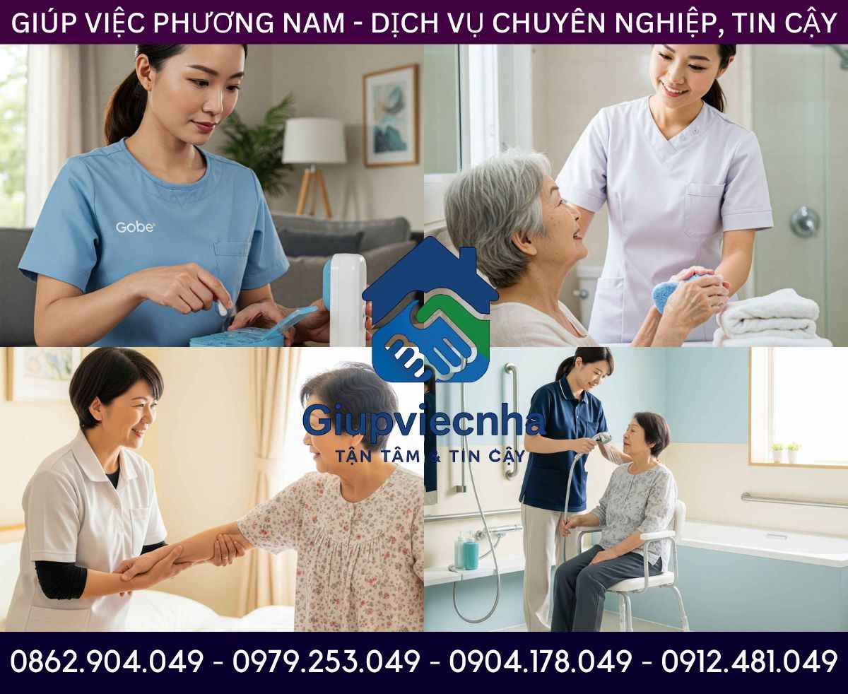 Nhân viên tận tâm: Tìm người giúp việc chăm sóc người già tại nhà Sóc Trăng chất lượng cao
