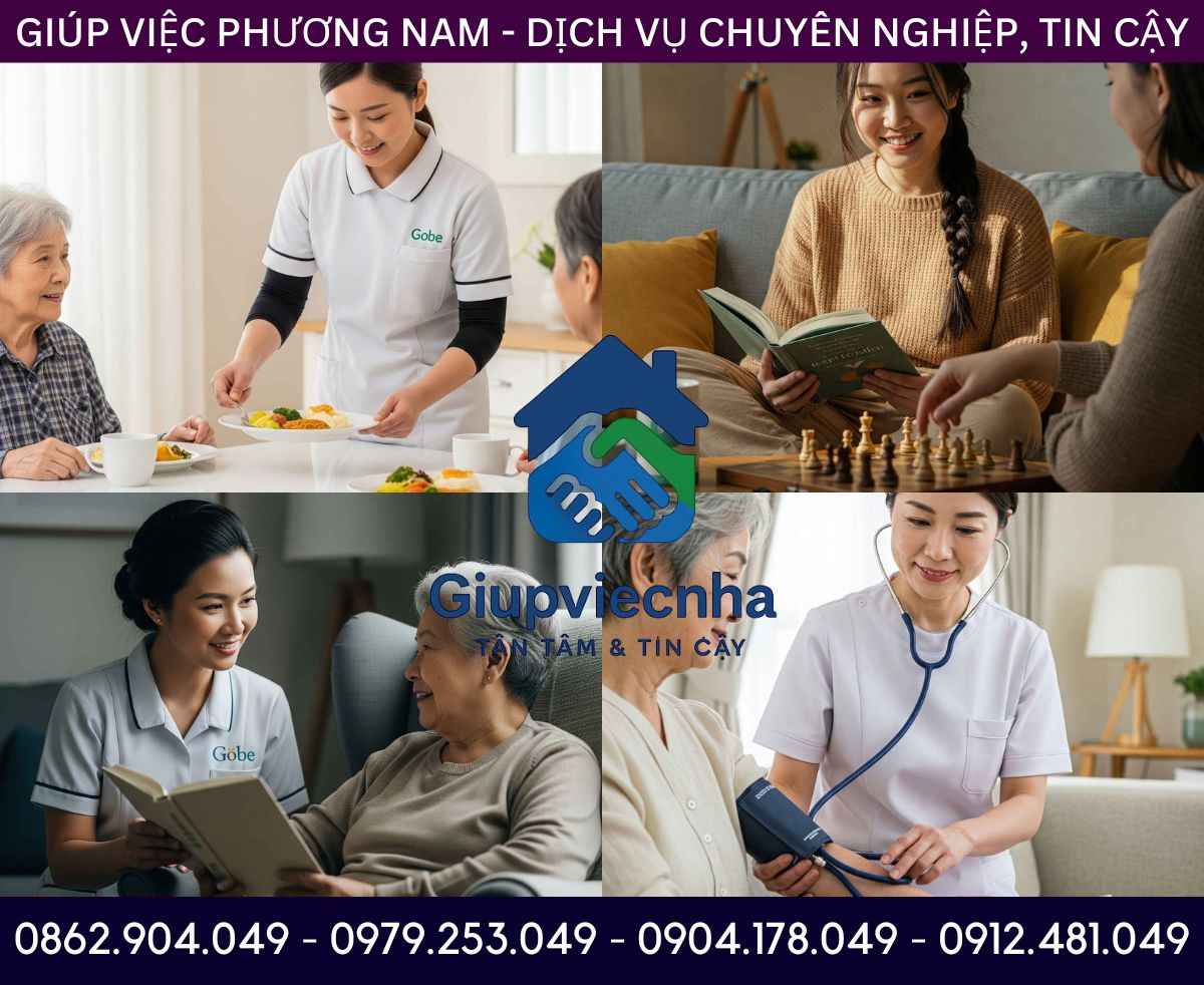Đào tạo bài bản: Tìm người chăm sóc người cao tuổi tại nhà Nam Định chuyên nghiệp