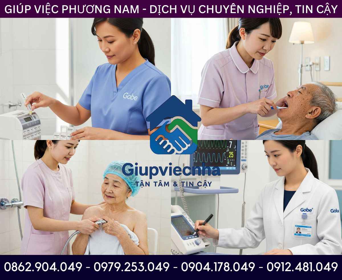 Đào tạo bài bản: Dịch vụ chăm sóc người cao tuổi tại nhà ở Quảng Ngãi uy tín