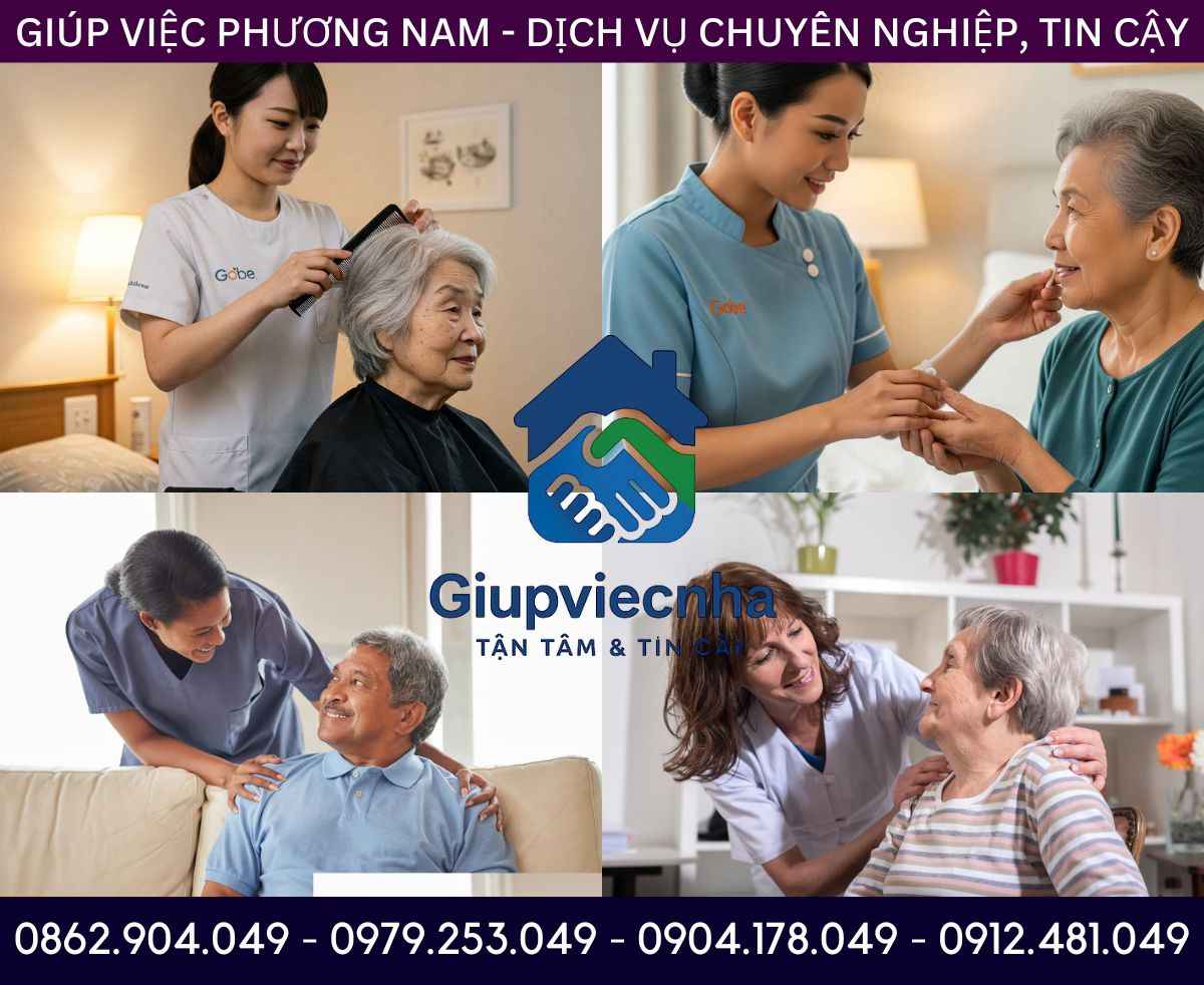 Tuyển chọn nhân sự kỹ lưỡng: Dịch vụ chăm sóc người già tại nhà ở Thái Bình uy tín