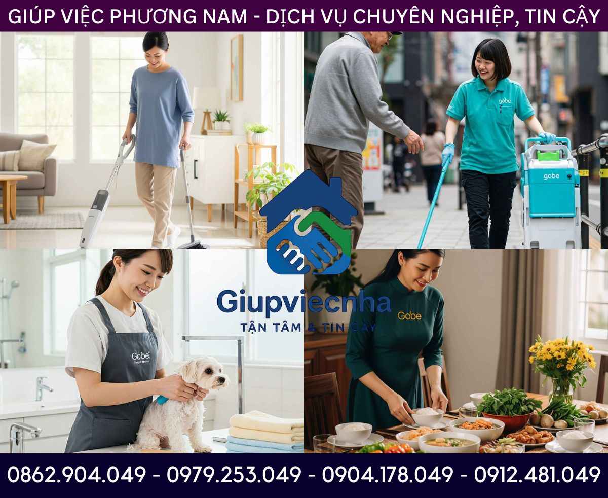 Kinh nghiệm vững vàng: Thuê người giúp việc nhà tại Cà Mau chuyên nghiệp
