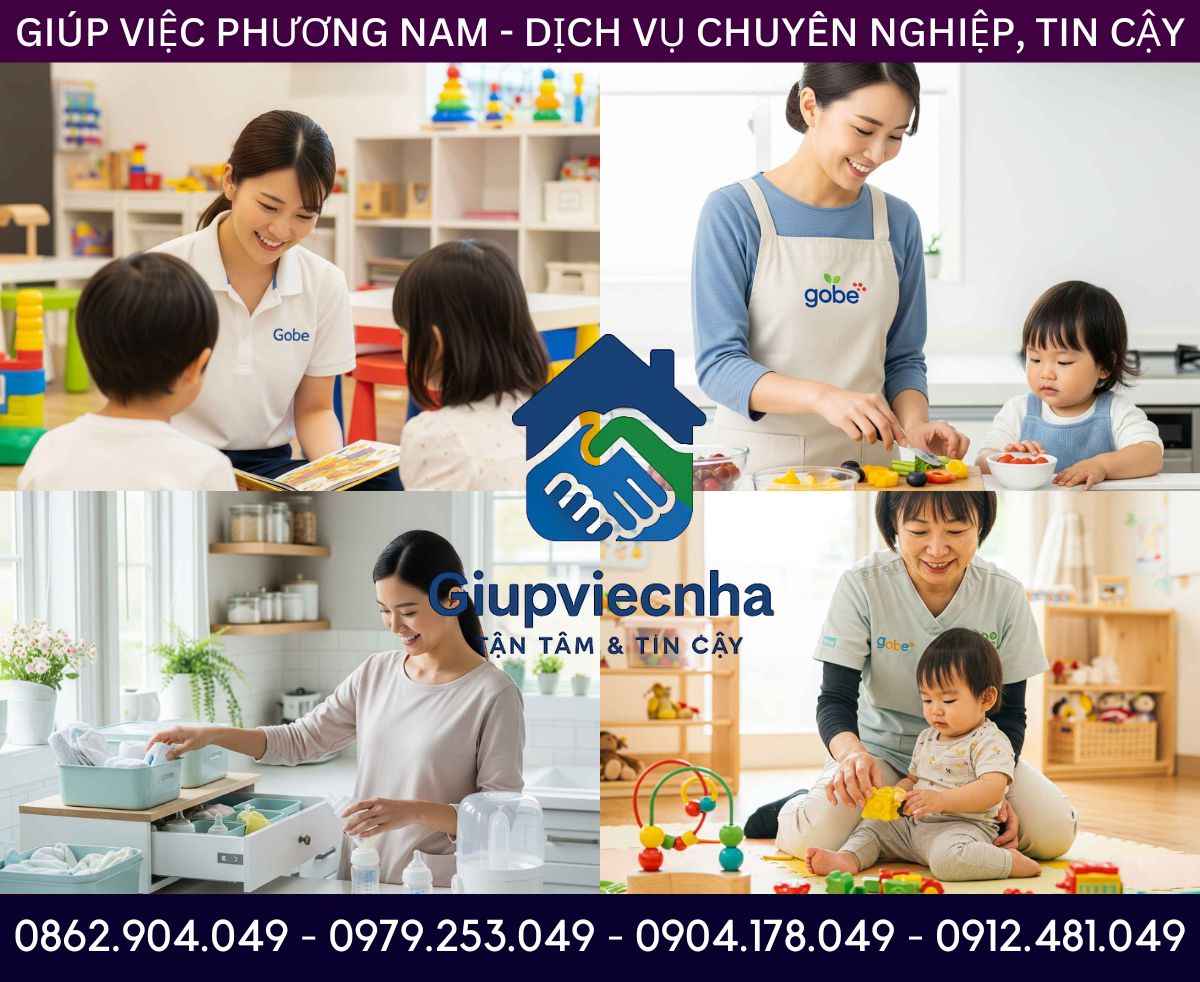 Chuyên môn cao: Dịch vụ vú em chăm sóc trẻ nhỏ tại Cà Mau uy tín