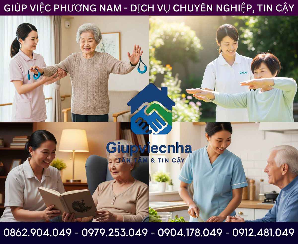 Chăm sóc tận tâm: Thuê người chăm sóc người già tại nhà ở Yên Bái đáng tin cậy