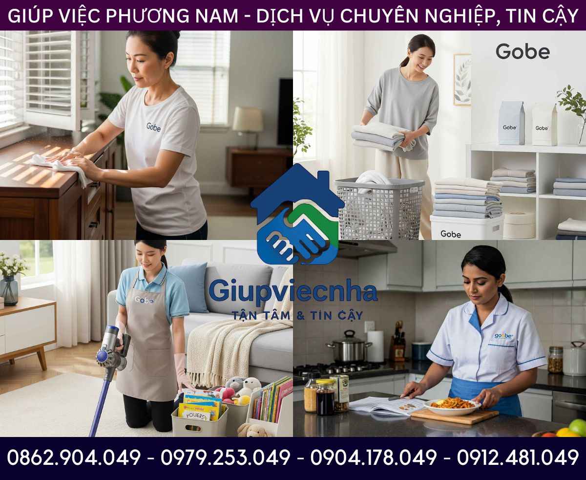 Đào tạo bài bản: Dịch vụ giúp việc nhà và nấu ăn gia đình tại Nam Định uy tín