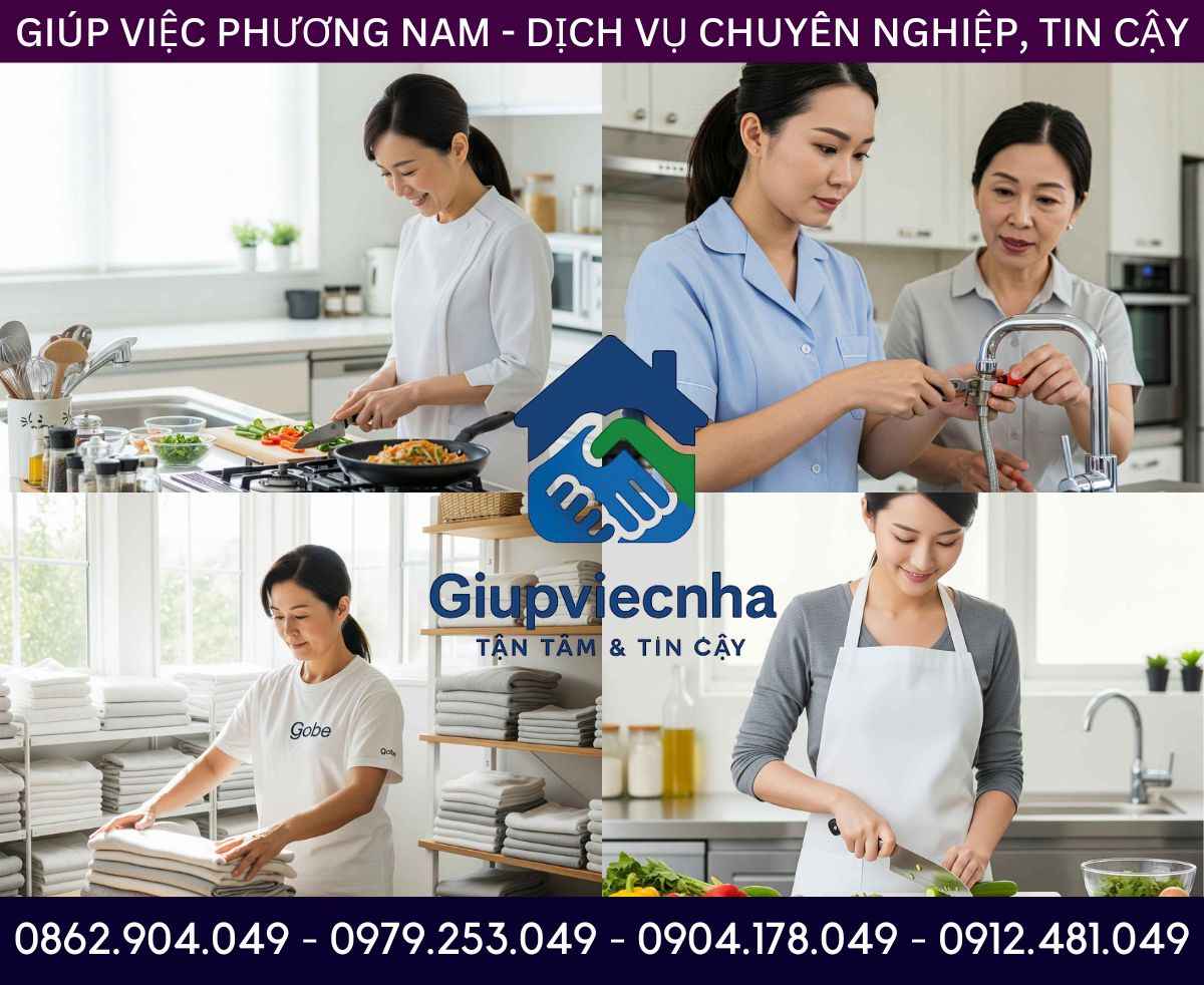 Đào tạo bài bản: Thuê người giúp việc gia đình tại Thái Bình chất lượng cao