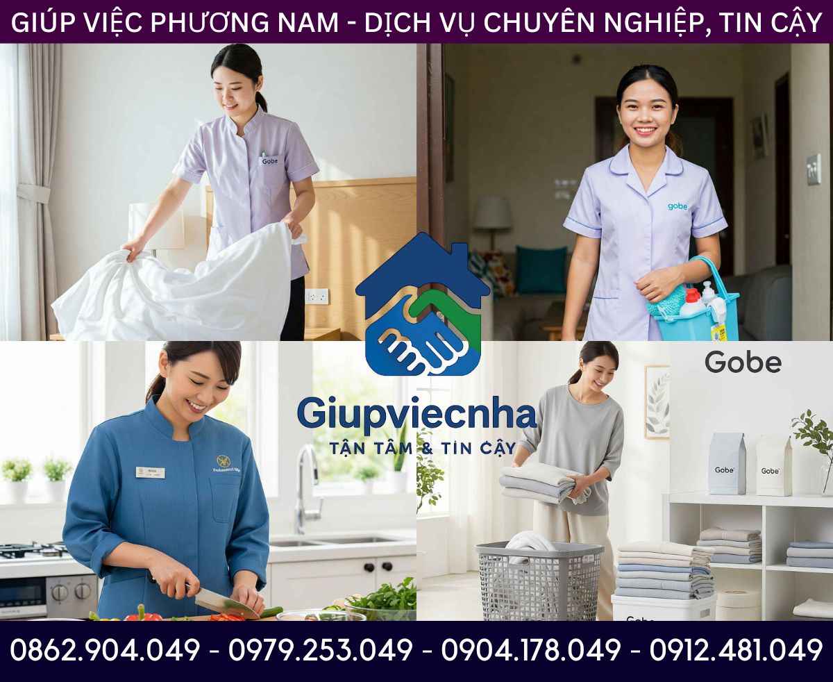 Đào tạo bài bản: Công ty giúp việc nhà uy tín chất lượng tại Cà Mau