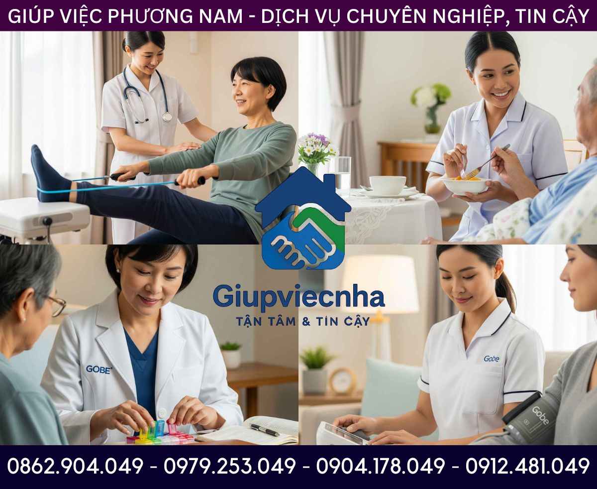 Đào tạo bài bản: Dịch vụ thuê người chăm sóc người bệnh tại nhà Cần Thơ uy tín