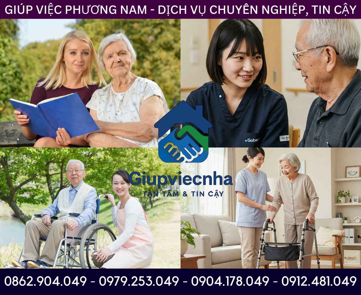 Theo giờ linh hoạt: Thuê người chăm sóc người già tại nhà ở Điện Biên theo giờ